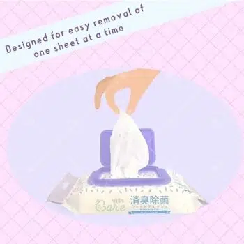 MBPL Care - 寵物消臭除菌濕紙巾 [50片] [貓犬用] - Image 2