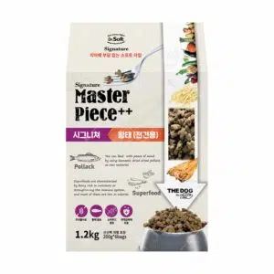 Dr.Soft - Master Piece 極低過敏性去淚痕系列 - 發酵食材全犬軟粒糧 1.2kg [明太魚、扁豆、鷹嘴豆 - 紫橙]