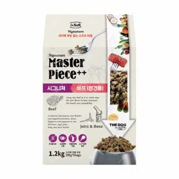 Dr.Soft - Master Piece 極低過敏性去淚痕系列 - 發酵食材全犬軟粒糧 1.2kg [牛肉、野菜 - 紫粉紅]