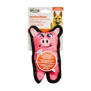 Outward Hound - Invincibles 耐用小豬發聲玩具 [No.32013][犬用]