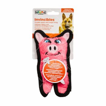Outward Hound - Invincibles 耐用小豬發聲玩具 [No.32013][犬用]