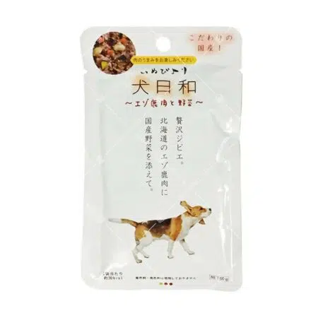 WanWan - 犬日和 鹿肉蔬菜鮮食包 60g [犬用]