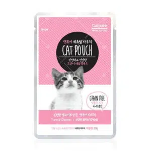韓國 Cat Pure - Cat Pouch 無穀物營養濕包 [吞拿魚、雞肉][全貓] 80g