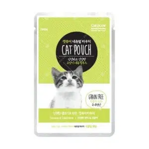 韓國 Cat Pure - Cat Pouch 無穀物營養濕包 [三文魚、鯖魚][全貓] 80g