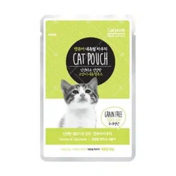 韓國 Cat Pure - Cat Pouch 無穀物營養濕包 [三文魚、鯖魚][全貓] 80g