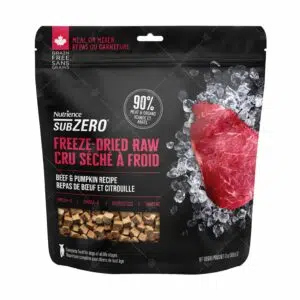 Nutrience - Sub Zero 高蛋白凍乾生牛肉、南瓜配方 13oz(369g)[全犬]
