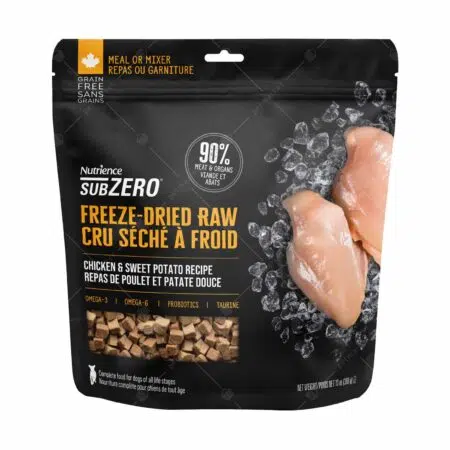 Nutrience - Sub Zero 高蛋白凍乾生雞肉、甜薯配方 13oz(369g)[全犬]