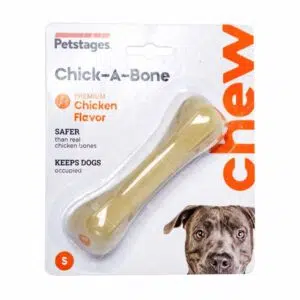 Petstages - Chick-A-Bone 雞肉味骨頭潔牙棒 S [No.67340][犬用]