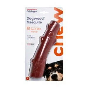 Petstages - DogWood Mesquite 燒烤味實木潔牙棒 L [No.30145][犬用]