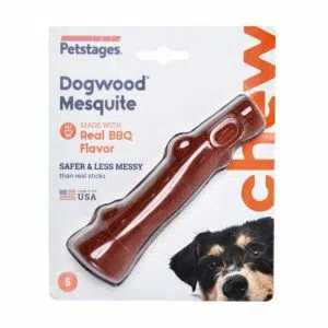 Petstages - DogWood Mesquite 燒烤味實木潔牙棒 S [No.30143][犬用]