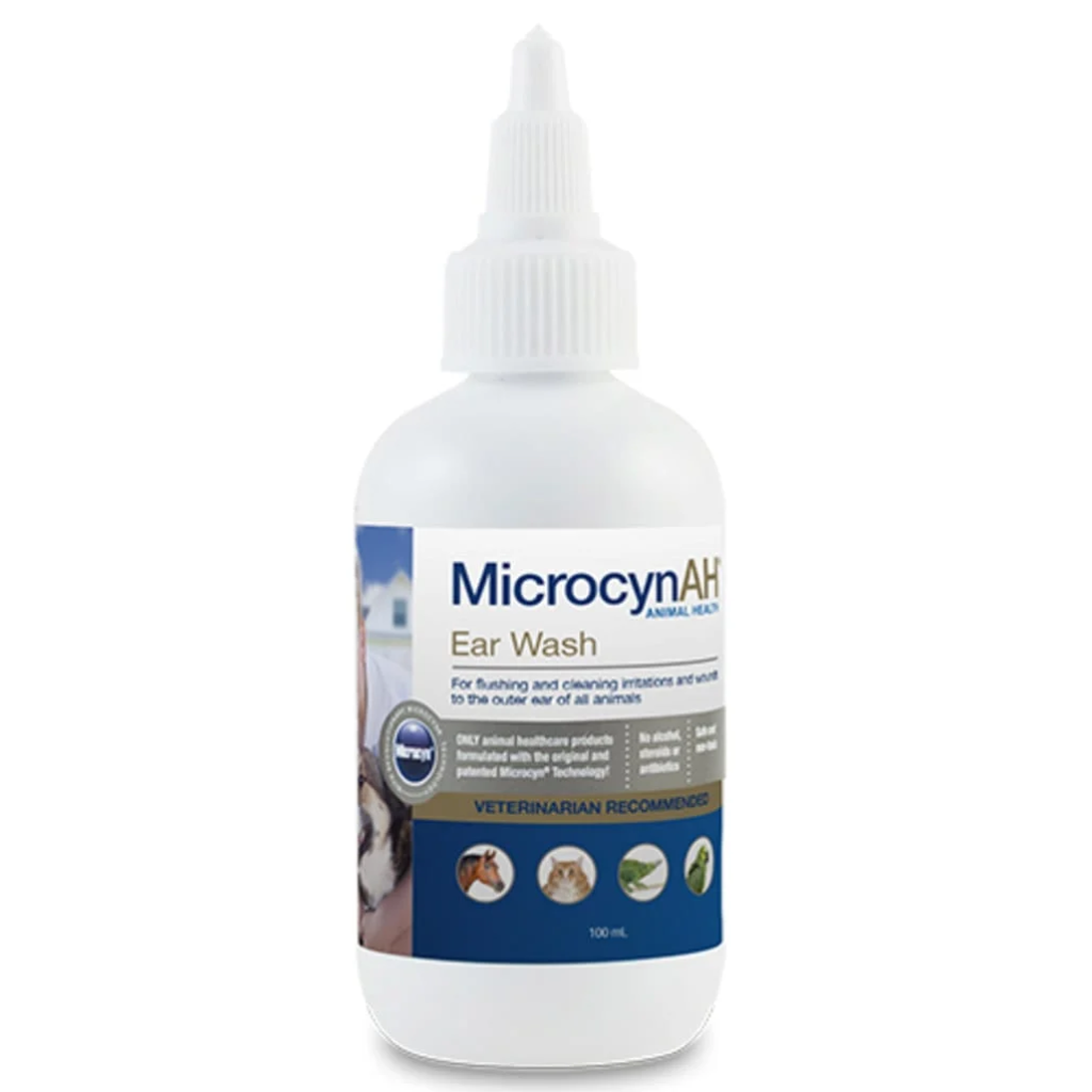 貓耳朵護理-貓耳蟎治療-MicrocynAH 麥高臣寵物神仙水
