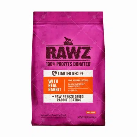RAWZ - 單一蛋白真實兔肉無穀物配方 [成貓]
