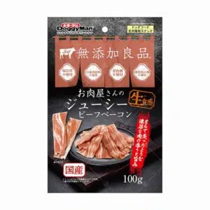 DoggyMan - 美味牛肉煙肉片 100g [全犬]