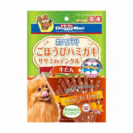 DoggyMan - 雞肉牛舌潔齒條 70g [全犬]