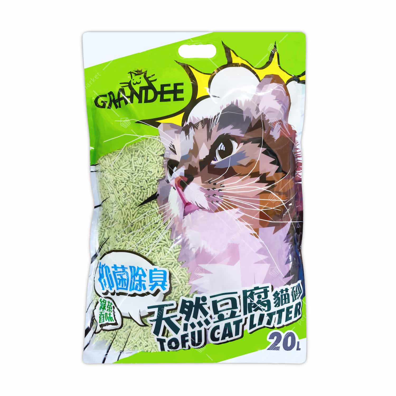 貓砂推薦-Grandee條狀豆腐貓砂