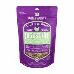 Stella & Chewy’s – DIGESTIVE 功能性消化系統健康凍乾脫水糧 7.5oz [放養雞配方][混合糧/主糧][成貓]