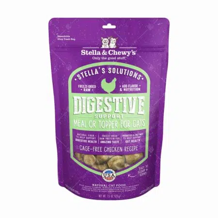 Stella & Chewy’s – DIGESTIVE 功能性消化系統健康凍乾脫水糧 7.5oz [放養雞配方][混合糧/主糧][成貓]
