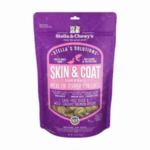 Stella & Chewy’s - SKIN&COAT 功能性皮毛健康凍乾脫水糧 7.5oz [放養鴨及野生捕撈三文魚配方][混合糧/主糧][成貓]