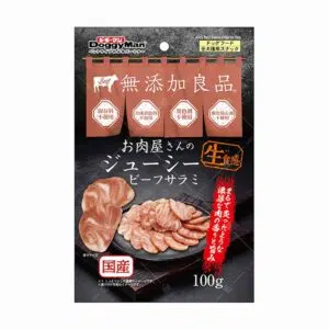 DoggyMan - 美味牛肉莎樂美薄片 100g [全犬]