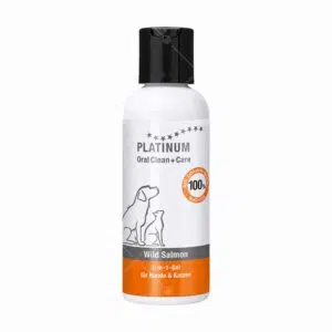 PLATINUM - 天然口腔清潔 + 護理凝膠 120ml [Salmon三文魚味][貓犬用]