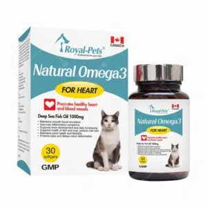 Royal Pets - Natural Omega3 天然魚油軟膠囊 [30粒][藍][貓用]