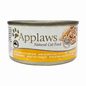 Applaws 肉汁系列貓罐頭 - Chicken Breast With Tuna Fillet 雞胸、吞拿魚 70g [黃][貓用]