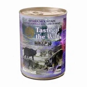 Taste Of The Wild - Sierra Mountain 無穀物湯汁主食罐 390g [羊肉粒][紫][成犬]