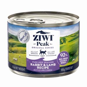 ZiwiPeak 巔峰 - 頂級護理關節和泌尿主食罐頭 185g [兔肉配羊肉][貓用]