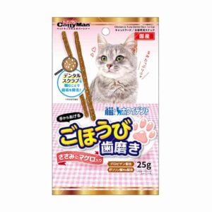 CattyMan - 吞拿魚雞肉潔齒棒小食 20條 [粉][全貓]