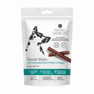 Nano Sanitas - Dental Sticks 單一蛋白低敏鴨肉潔牙棒 200g [8支x25g][減少牙垢/牙菌斑/牙齦發炎][全犬用]