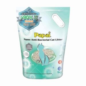 Papai 巴派 - 納米抗菌豆腐貓砂 5kg [綠][3mm][全貓用]