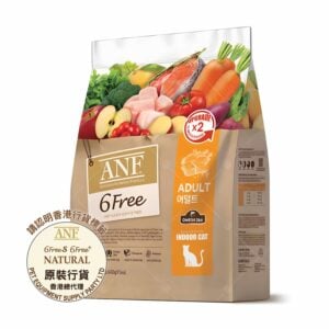 ANF - 6Free Indoor Adult 腸胃呵護室內配方 [預防腸胃敏感][鮮橙][成貓用]