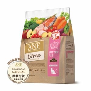 ANF - 6Free Indoor Kitten 腸胃呵護室內配方 [預防腸胃敏感][鮮粉][幼貓用]