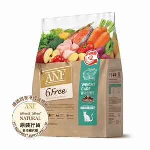 ANF - 6Free Indoor Weight Care 消化健康與減重室內配方 [體重控制/腸胃呵護][鮮藍][成貓用]