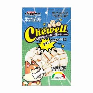 DoggyMan - Chewell 迷你雞肉牛皮骨頭棒 11件 [藍][成犬]