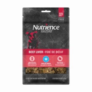 Nutrience - Sub Zero Beef Liver 凍乾脫水牛肝小食 70g [紅][全犬]