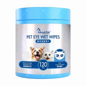 Royal Pets - 寵物潔眼濕巾 120片 [貓犬用]