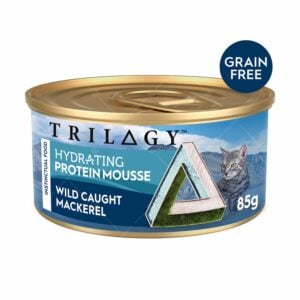 Trilogy 奇境 - Instinctual Wild Caught Mackerel 無穀物補水慕斯罐 85g [野生鯖魚][白邊][成貓用]
