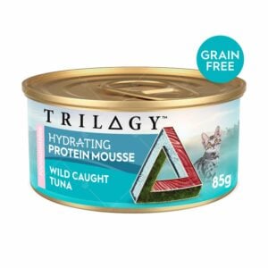 Trilogy 奇境 - Foundation Wild Caught Tuna 無穀物補水慕斯罐 85g [野生吞拿][粉邊][幼貓用]