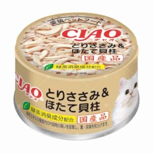 CIAO - 雞胸肉、帶子貓罐頭 85g [C-21][成貓用]