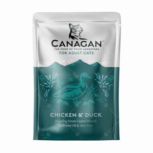 Canagan 原之選 - Chicken & Duck 無穀物鮮肉滋味包 85g [雞肉、鴨肉][綠][成貓用]