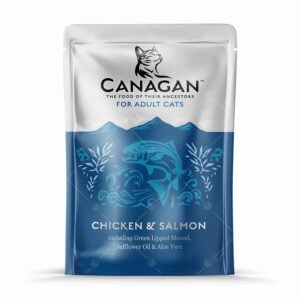 Canagan 原之選 - Chicken & Salmon 無穀物鮮肉滋味包 85g [雞肉、三文魚肉][藍][成貓用]