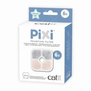 Catit - Pixi Fountain Filter 飲水機過濾棉 [6件裝]