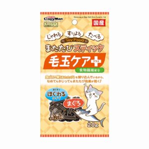 CattyMan - 木天蓼吞拿魚肉條 20g [黃][毛球護理][全貓用]