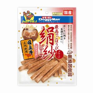 DoggyMan 絹紗系列 - 國產牛肉粗條 100g