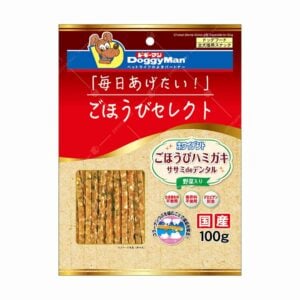 DoggyMan - 雞肉味野菜潔齒條 100g [全犬用]