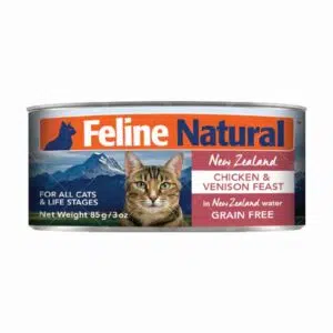 K9 Feline Natural - Chicken & Venison Feast 無穀物雞肉、鹿肉主食罐 85g [全貓用]