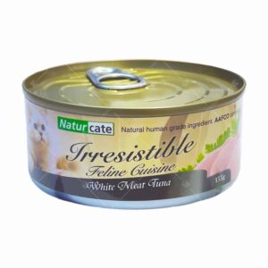 Naturcate - Irresistible White Meat Tuna 白肉吞拿配方 155g [NC155-8][黑邊][貓用]