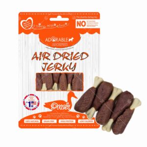 Adorable - Air Dried Jerky Duck 天然風乾鴨腿 100g [橙][無穀物][貓犬用]