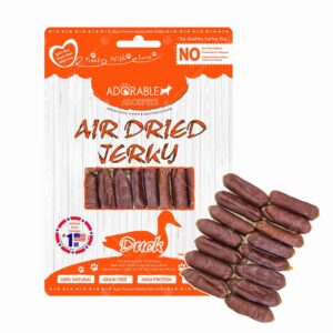 Adorable - Air Dried Jerky Duck 天然風乾鴨肉腸 100g [橙][無穀物][貓犬用]